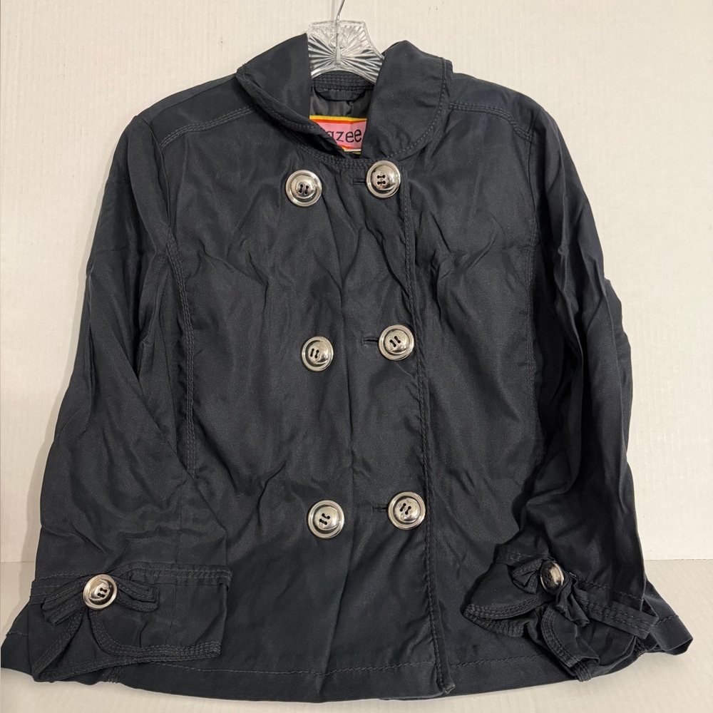 Krazee Double-Breasted Black Women's Jacket